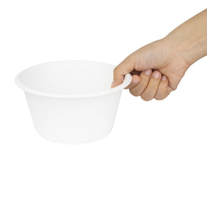 Fiesta Compostable Bagasse Bowl Base 900ml (50 Pack) (900ml | Pack quantity: 50) • PAS-HW024