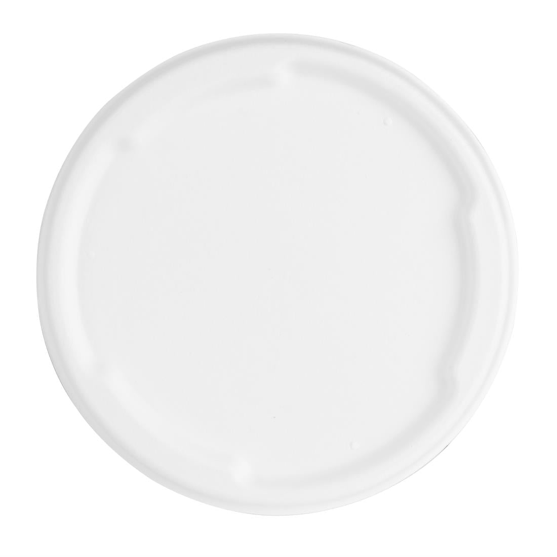 Fiesta Compostable Bagasse Lids for 750/900ml Bowl Bases (50 Pack) (Fits Fiesta 750ml & 900ml bagasse bowl bases | Pack quantity: 50) • PAS-HW027