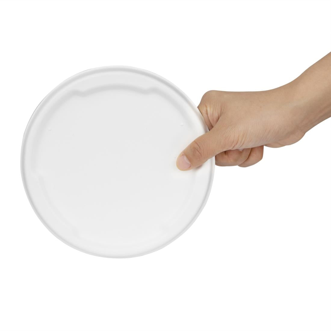 Fiesta Compostable Bagasse Lids for 750/900ml Bowl Bases (50 Pack) (Fits Fiesta 750ml & 900ml bagasse bowl bases | Pack quantity: 50) • PAS-HW027