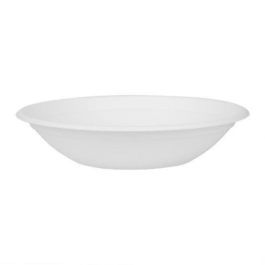 Fiesta Compostable Bagasse Poke Bowl Bases 710ml (50 Pack) (Capacity: 710ml | 120(H)x208(Ø)mm | Pack quantity: 50) • PAS-HW028