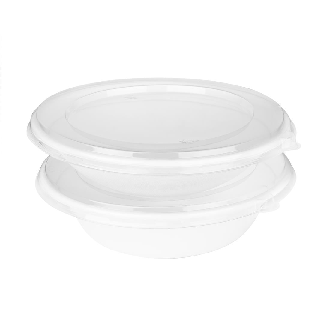 Fiesta Compostable Bagasse Poke Bowl Bases 710ml (50 Pack) (Capacity: 710ml | 120(H)x208(Ø)mm | Pack quantity: 50) • PAS-HW028