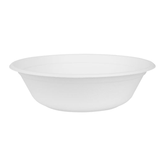 Fiesta Compostable Bagasse Poke Bowl Bases 946ml (50 Pack) (Capacity: 946ml | 150(H)x208(Ø)mm | Pack quantity: 50) • PAS-HW029