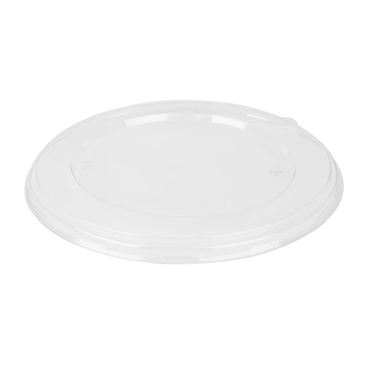 Fiesta Recyclable PET Lids for Poke Bowl Bases 710/946ml (50 Pack) (Fits Fiesta 710ml & 946ml poke bowl bases | Pack quantity: 50) • PAS-HW030
