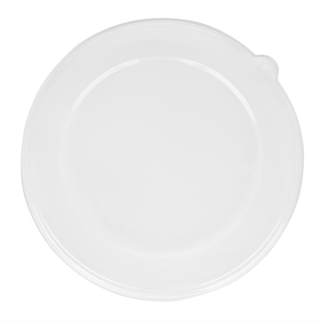 Fiesta Recyclable PET Lids for Poke Bowl Bases 710/946ml (50 Pack) (Fits Fiesta 710ml & 946ml poke bowl bases | Pack quantity: 50) • PAS-HW030