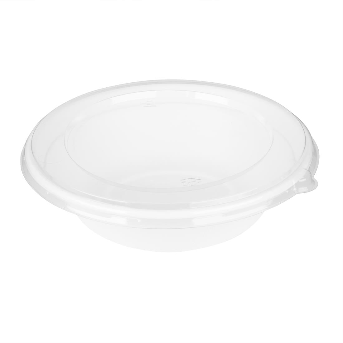 Fiesta Recyclable PET Lids for Poke Bowl Bases 710/946ml (50 Pack) (Fits Fiesta 710ml & 946ml poke bowl bases | Pack quantity: 50) • PAS-HW030