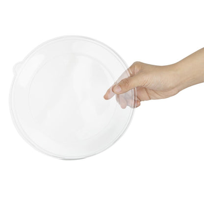 Fiesta Recyclable PET Lids for Poke Bowl Bases 710/946ml (50 Pack) (Fits Fiesta 710ml & 946ml poke bowl bases | Pack quantity: 50) • PAS-HW030