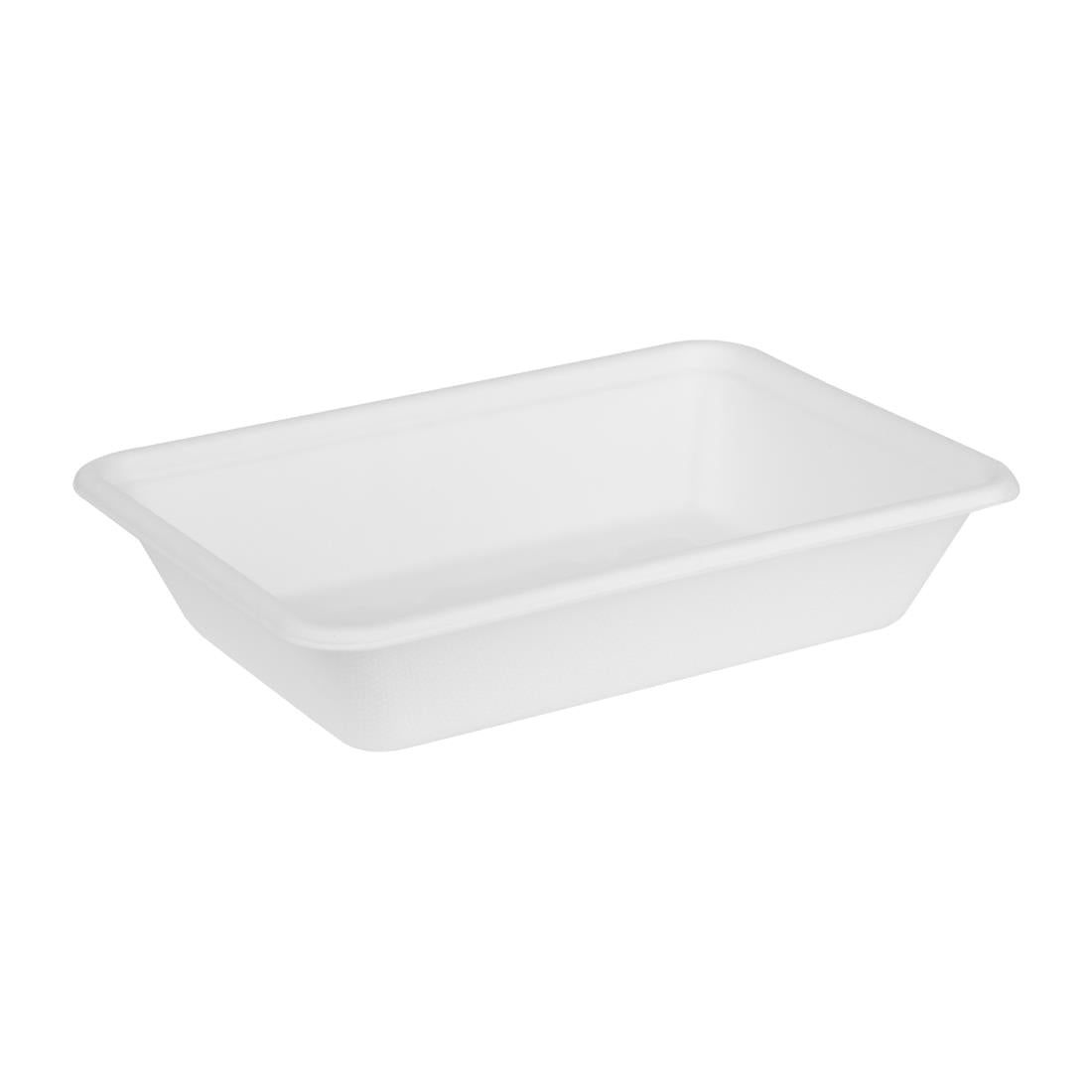 Fiesta Compostable Bagasse Food Container Bases 500ml (100 Pack) (Capacity: 500ml | Pack quantity: 100) • PAS-HW033