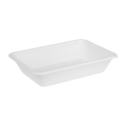 Fiesta Compostable Bagasse Food Container Bases 500ml (100 Pack) (Capacity: 500ml | Pack quantity: 100) • PAS-HW033