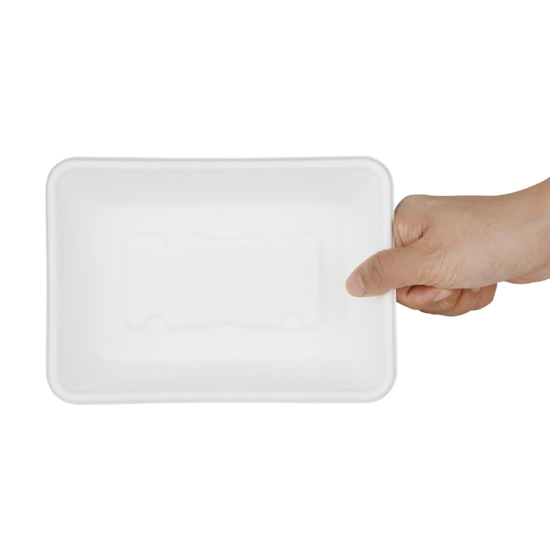 Fiesta Compostable Bagasse Food Container Bases 500ml (100 Pack) (Capacity: 500ml | Pack quantity: 100) • PAS-HW033
