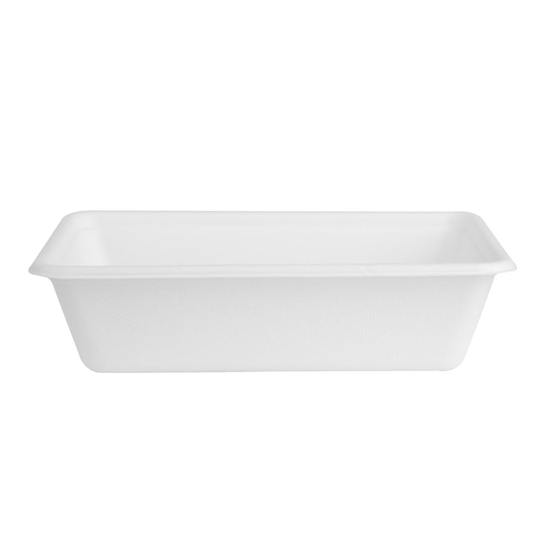 Fiesta Compostable Bagasse Food Container Bases 650ml (100 Pack) (650ml | Pack quantity: 100) • PAS-HW034