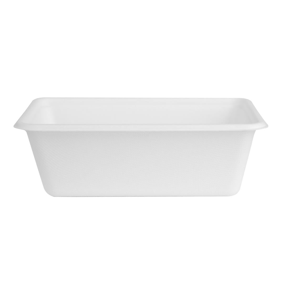 Fiesta Compostable Bagasse Food Container Bases 800ml (100 Pack) (800ml | Pack quantity: 100) • PAS-HW035