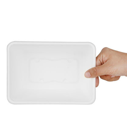 Fiesta Compostable Bagasse Food Container Bases 1000ml (100 Pack) (1000ml | Pack Quantity: 100) • PAS-HW036