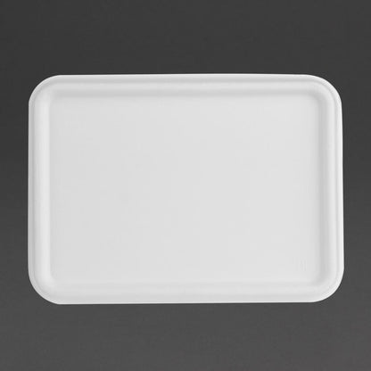 Fiesta Compostable Bagasse Lids for Bagasse Container Bases (100 Pack) (Pack Quantity: 100) • PAS-HW037