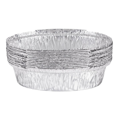 Fiesta Recyclable Foil Oval Containers 500ml (200 Pack) (45(H)x188(W)x120(D)mm | Capacity: 500ml | Pack Quantity: 200) • PAS-HW080
