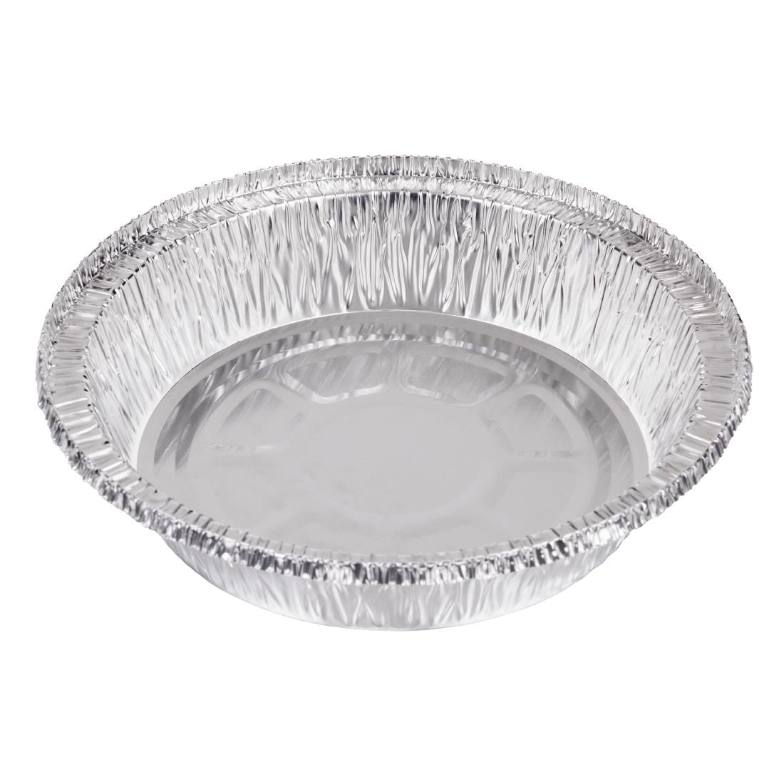 Fiesta Recyclable Foil Round Containers 187mm (200 Pack) (43(H)x187(Ø)mm | Pack quantity: 200) • PAS-HW082