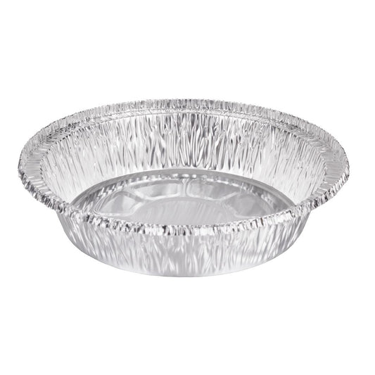 Fiesta Recyclable Foil Round Containers (200 Pack) (Diameter: 7-9". Material: Aluminium Foil. Pack Quantity: 200) • PAS-P_HW082