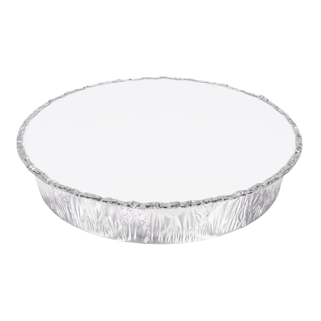 Fiesta Recyclable Foil Round Containers 233mm (200 Pack) (47(H)x233(Ø)mm | Pack quantity: 200) • PAS-HW083