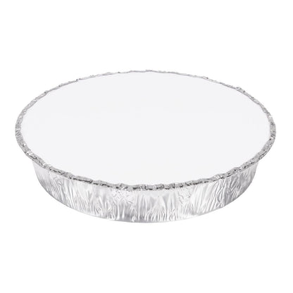 Fiesta Recyclable Foil Round Containers 233mm (200 Pack) (47(H)x233(Ø)mm | Pack quantity: 200) • PAS-HW083