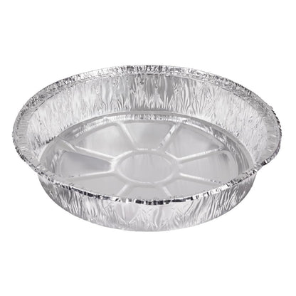 Fiesta Recyclable Foil Round Containers 233mm (200 Pack) (47(H)x233(Ø)mm | Pack quantity: 200) • PAS-HW083