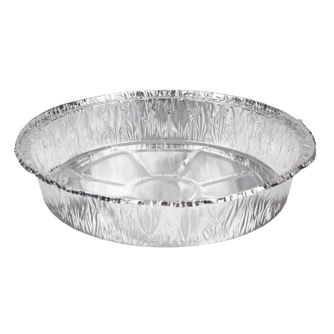 Fiesta Recyclable Foil Round Containers 233mm (200 Pack) (47(H)x233(Ø)mm | Pack quantity: 200) • PAS-HW083