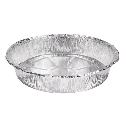 Fiesta Recyclable Foil Round Containers 233mm (200 Pack) (47(H)x233(Ø)mm | Pack quantity: 200) • PAS-HW083