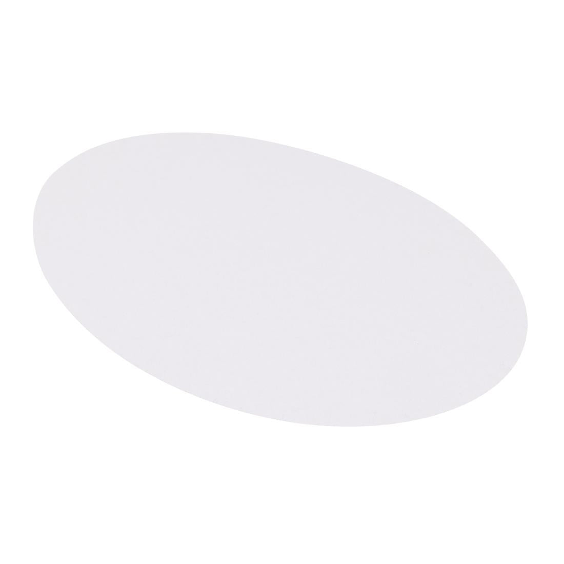 Fiesta Recyclable Lid for 500ml Oval Foil Containers (200 Pack) (2(H)x180(W)x120(D)mm | Pack quantity: 200) • PAS-HW084