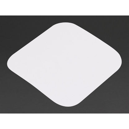 Fiesta Recyclable Lid for 100ml Foil Containers (200 Pack) (2(H)x75(W)x75(D)mm | Pack Quantity: 200) • PAS-HW085
