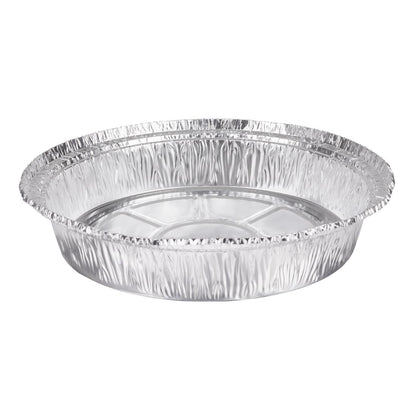 Fiesta Recyclable Foil Round Container 222mm (200 Pack) (45(H)x222(Ø)mm | Pack quantity: 200) • PAS-HW091
