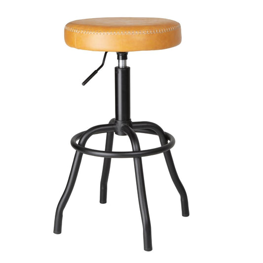 Bolero Brooklyn PU High Bar Stool - Caramel • PAS-HW290
