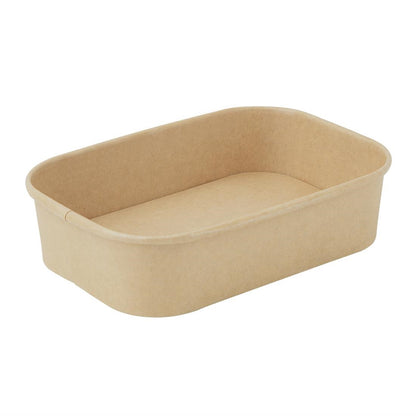 Fiesta Recyclable Rectangular Food Containers (Sizes: 500ml - 1000ml. Pack Quantity: 300) • PAS-P_HW620