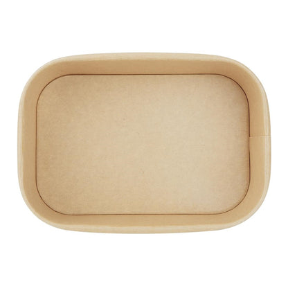 Fiesta Recyclable Rectangular Food Containers 650ml (300 Pack) (52(H)x172(W)x122(D)mm | Pack Quantity: 300) • PAS-HW621