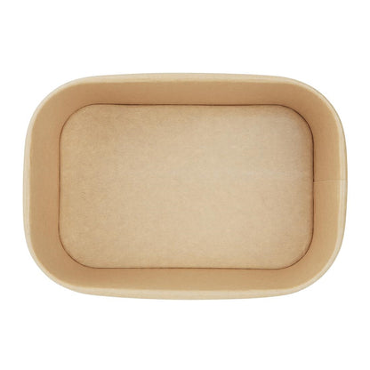 Fiesta Recyclable Rectangular Food Containers 1000ml (300 Pack) (75(H)x172(W)x122(D)mm | Pack Quantity: 300) • PAS-HW623