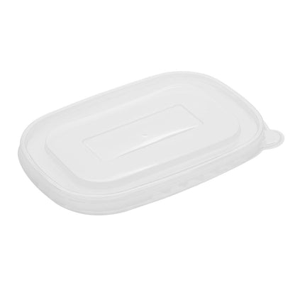 Fiesta Recyclable PP Lids for Rectangular Containers (300 Pack) (173(L)x123(W)x16(D)mm | Pack Quantity: 300) • PAS-HW625
