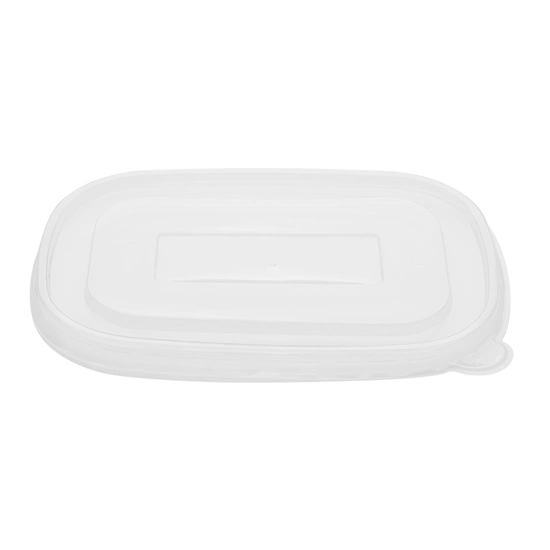 Fiesta Recyclable PP Lids for Rectangular Containers (300 Pack) (173(L)x123(W)x16(D)mm | Pack Quantity: 300) • PAS-HW625