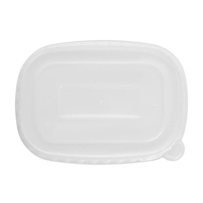 Fiesta Recyclable PP Lids for Rectangular Containers (300 Pack) (173(L)x123(W)x16(D)mm | Pack Quantity: 300) • PAS-HW625