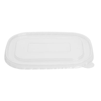 Fiesta Recyclable PET Lids for Rectangular Containers (300 Pack) (173(L)x123(W)x16(D)mm | Pack Quantity: 300) • PAS-HW626
