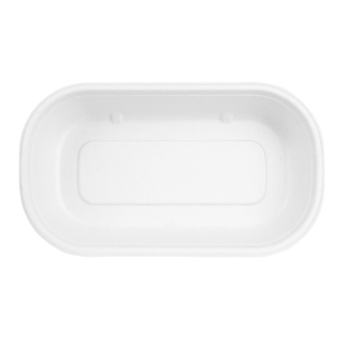 Fiesta Compostable Bagasse Oval Containers 850ml (100 Pack) (Pack of 100) • PAS-HW627