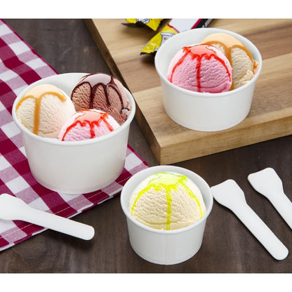 Fiesta Recyclable Ice Cream Pots 85ml (1000 Pack) • PAS-HW631