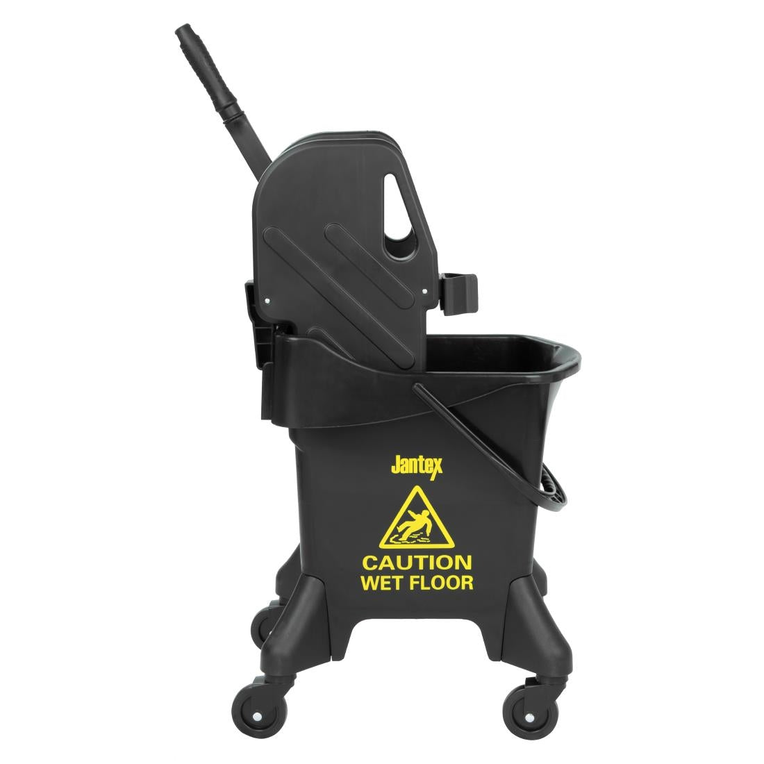 Jantex Tall Mop Bucket and Wringer Yellow Print 20Ltr (Capacity: 20Ltr | 930(H)x370(W)x550(D)mm) • PAS-HW638