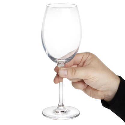 Olympia Novello Crystal White Wine Glasses 355ml (6 pack) • PAS-HW651