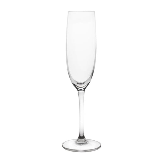 Olympia Novello Crystal Champagne Flutes 180ml (6 pack) • PAS-HW653