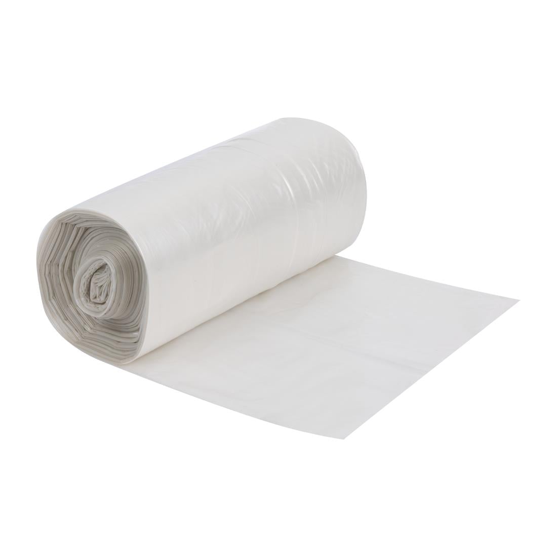 Jantex Heavy Duty Bin Bags Clear 160Ltr (100 Pack) • PAS-HW686