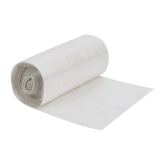 Jantex Heavy Duty Bin Bags Clear 160Ltr (100 Pack) • PAS-HW686