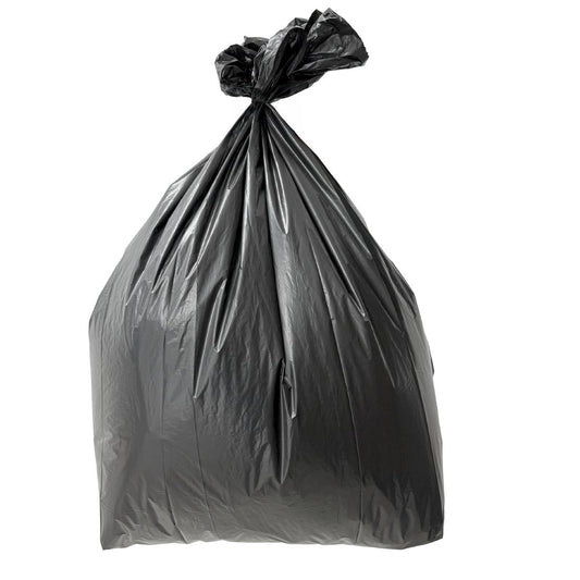 Jantex Heavy Duty Bin Bags Black 120Ltr (100 Pack) • PAS-HW687