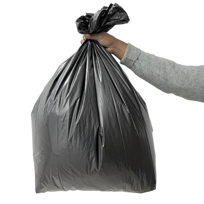 Jantex Heavy Duty Bin Bags Black 120Ltr (100 Pack) • PAS-HW687