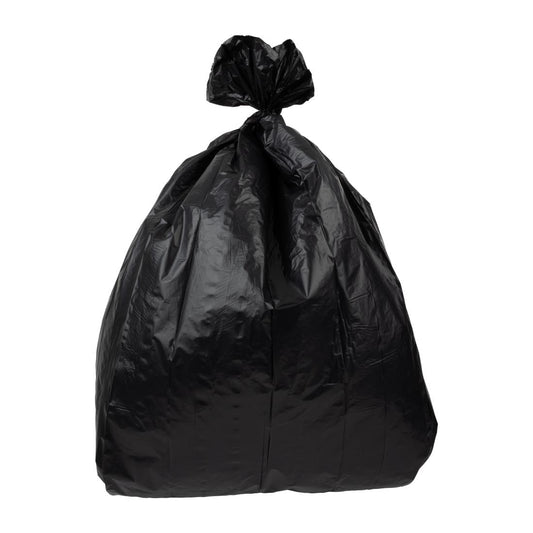 Jantex Heavy Duty Bin Bags Black 70Ltr (100 Pack) • PAS-HW688