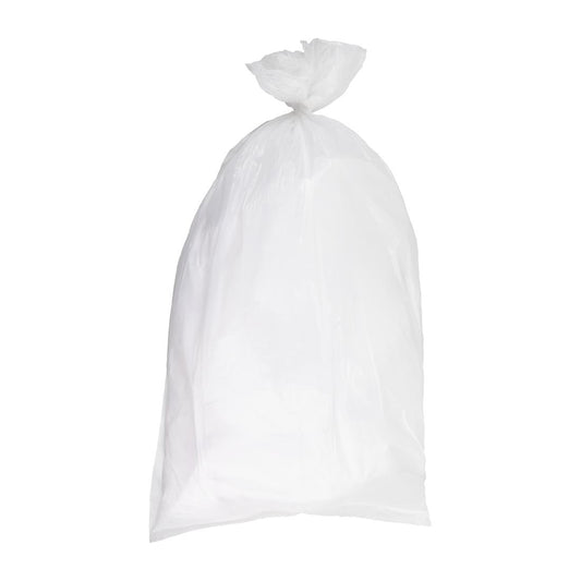 Jantex Medium Duty Bin Bags White 50Ltr (200 Pack) • PAS-HW693