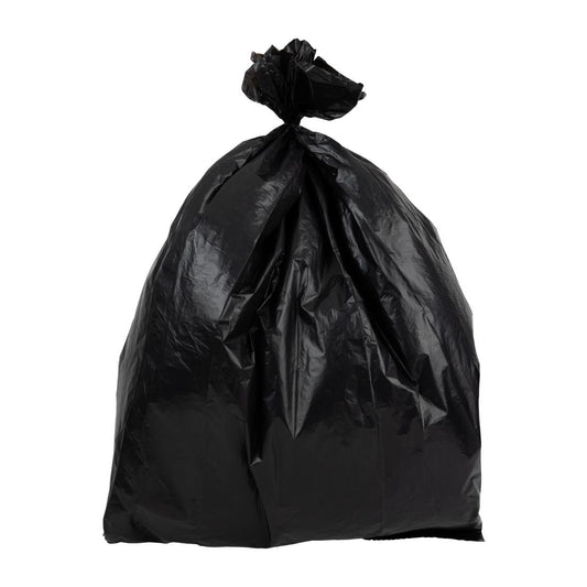 Jantex Medium Duty Bin Bags Black 70Ltr (200 Pack) • PAS-HW694