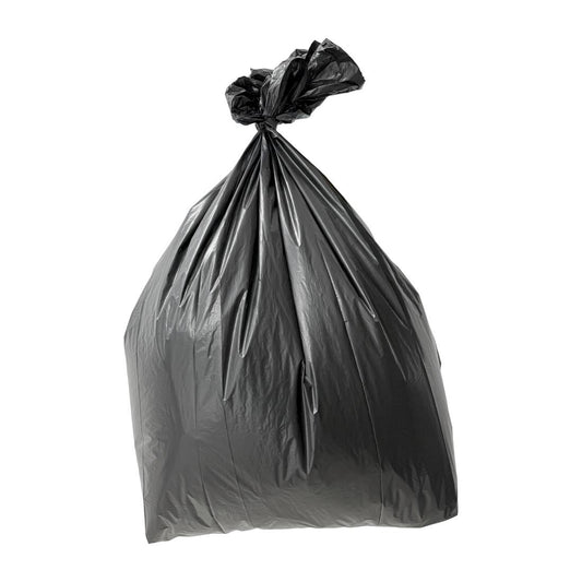 Jantex Medium Duty Bin Bags Black 80Ltr (200 Pack) • PAS-HW695