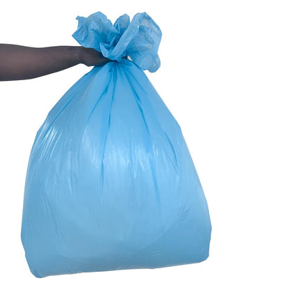 Jantex Medium Duty Bin Bags Blue 80Ltr (200 Pack) • PAS-HW696